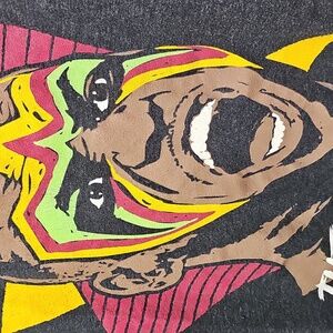 The Ultimate Warrior Lebron James Dark Gray T‑Shirt Large